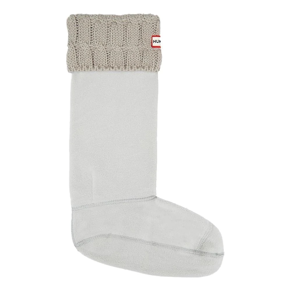 Hunter Boot Fleece Welly Socks Greige (Gray)